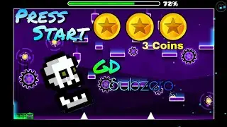 GD 2.2 features!? Press Start - GD Subzero (All Coins)