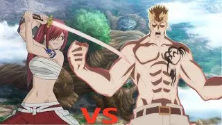 Erza VS Laxus! Fairy Tail 100 Year Quest Episode 13