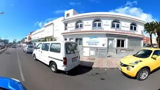 Harry unterwegs 4.2.21 Gran Canaria mit der 360 Grad Kamera von San Fernando nach  Maspalomas.