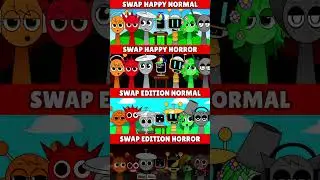 Incredibox Sprunki Swap Happy Normal VS Horror VS Swap Edition Normal VS Horror *MIX HORROR VERSION*