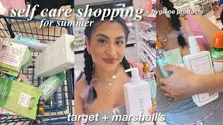 SHOPPING FOR SELFCARE/HYGIENE PRODUCTS ♡ (target and marshall’s) summer hygiene must haves 2023