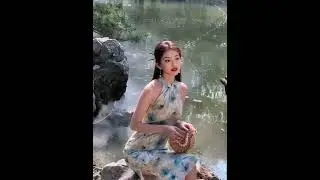 #Prettygirl in #cheongsam #traditionalwear #美女 #旗袍