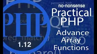 Advance Practical PHP - Array_Key_Exists - video #12
