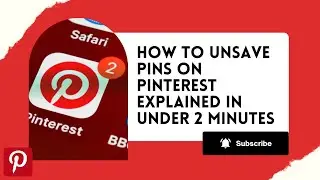 How To Unsave or Delete Pins On Pinterest