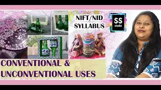 CONVENTIONAL UNCONVENTIONAL - NIFT NID ENTRANCE EXAM 2021 PREPARATION