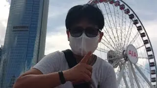 Ferries wheel experience in hongkong
