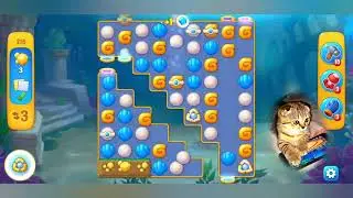 Fishdom 2022, no boosters, level  215 - прохождение без бустеров,  215 уровень.