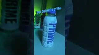 Got dodgers prime 😮😮😮#drinkprime #loganpaul #trending #primehydration #ksi #dodgers