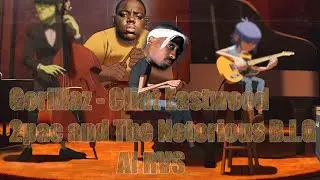 (Gorillaz) The Notorious B.I.G. и 2Pac - Clint Eastwood (Rap, AI RVS)
