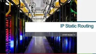 SRWE M15 IP Static Routing
