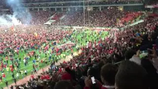 Концовка матча (17/05/2017) Спартак Чемпион