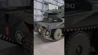 The Tank Museum's WWII A13 Cruiser Mark III Tank
