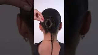 Гладкие пучки по самым простым схемам🤩 #hairstyle #hairtutorial #прически #пучок