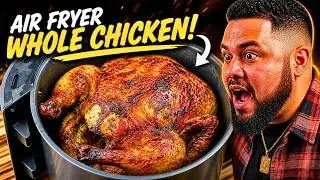 Easy, Juicy and Delicious Air Fryer Whole Chicken!