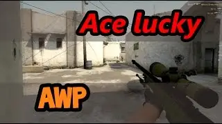 CS:GO Lucky ace!