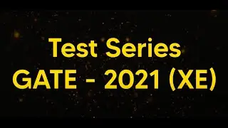 GATE-2021 (XE) || Test Series Details || Free Mock Test || Most Expected Questions...