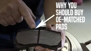 OEM-Matched Brake Pads