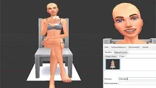 TUTORIAL: How to make poses with objects, facial expressions and put photos on sims4studio.