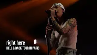 keshi - right here | HELL & BACK TOUR 2023 | Live Show in Paris | 04/02/23