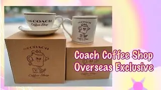 Coach Coffee Shop Mug Cup from overseas exclusive