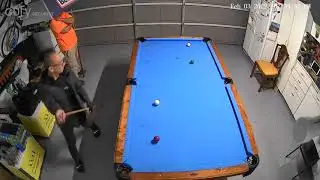 9 ball Bank shot