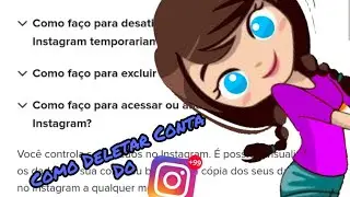 Como Deletar Uma Conta No Instagram 📸