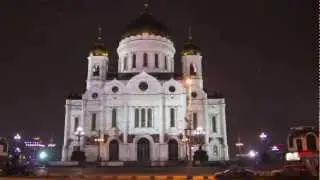 Таймлапс в движении (Храм Христа Спасителя)