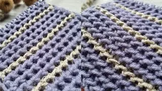 Почти как Шанель, но вяжется проще🧶👠❤️knitting pattern.