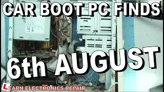 Car Boot Flea Market Retro Gaming PC Finds 6th August 2023