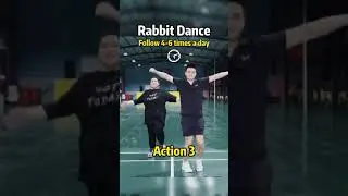 Rabbit Dance 4-6 times a Day | Daily Fitness 