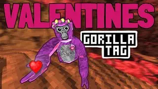 Gorilla Tag Valentines Update! (Volcano, New cosmetics, Daily shirts)