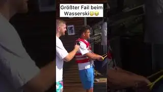 Größter Fail beim Wasserski😂
