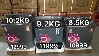 KHAITAN ORFIN  SEMI AUTOMATIC WASHING MACHINES🔥🔥8.5/9.2/10.2 ALL RANGE AVAILABLE