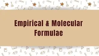 Empirical & Molecular Formulae | Study Planner | GCSE | Revision Questions | Target Teach Tutors
