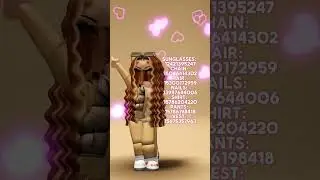 Roblox cute outfit codes