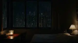 Deep Sleep During the Rainy Night - Rain Sounds For Sleeping - Beat Insomnia, ASMR, RELAX⚡🌧️