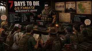 7 Days to Die - Ultimate Beginners Guide Ep.1 - Getting Started