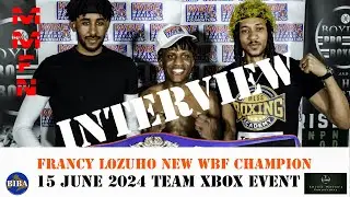 #Boxing: Team XboX interviews Francy Luzoho new Champion