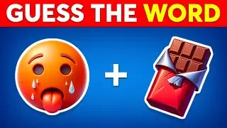 Can You Guess The Word By Emojis? 🤔 Emoji Quiz