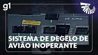 Foto mostra sistema de degelo de avião da Voepass inoperante em 2023 | FANTÁSTICO