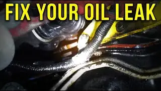 How can you tell if your oil filter adapter is leaking?