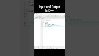 Ready to dive into C++? Learn how to take user input and display output in just a few lines of code!