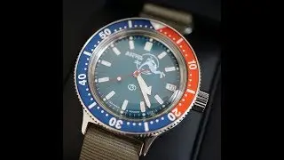 Iconic, Robust, Affordable, Russian-made Automatic Dive Watch Vostok Amphibia 420059 Close-Ups In 4K