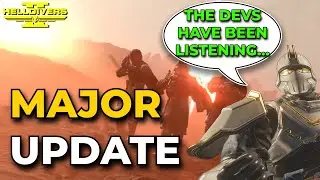 New Major Update - Massive Buffs, Max Level Increased & More // Helldivers 2 News