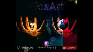 Picsart Moon In Hand Editing, 2021 Special Manipulation Editing , Picsart  Editing Tutorial