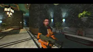 Gordon Freeman posing timelapse