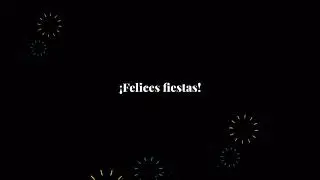 ¡Felices fiestas!
