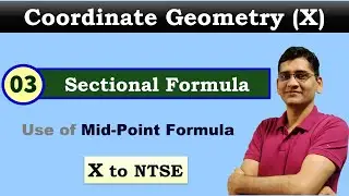 Section Formula │Mid point Formula │coordinate geometry class 10 Maths (Part 3) - Internal Division