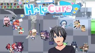 [Holocure] Time to Revisit This Hololive Vampire Survivor Game Again Starting with Fubuki and Okayu