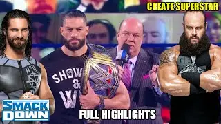 Wwe Smackdown highlights 12feb 2021-Smackdown highlights 2021|Roman reigns announcement championship